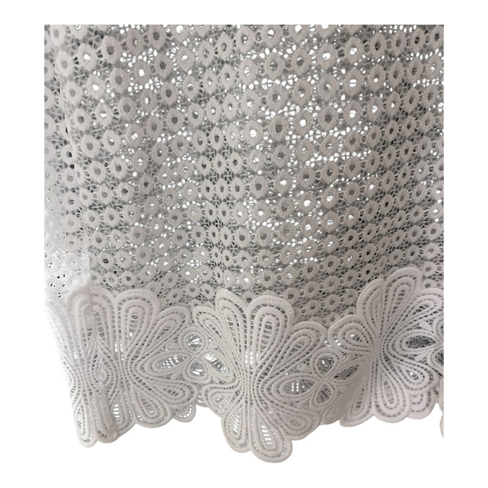 Alfani White Lace Blouse - Picture 7 of 7